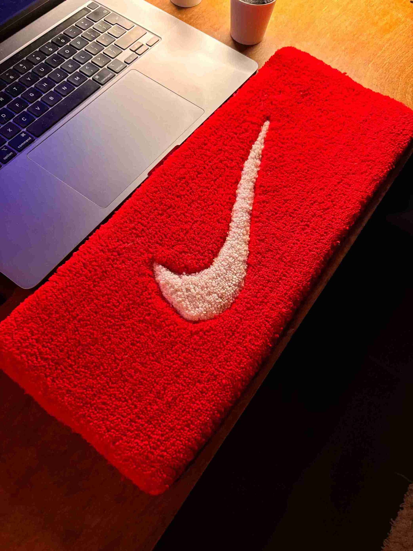Sneakerhead Table Top & Keyboard Rug by Tuftplace