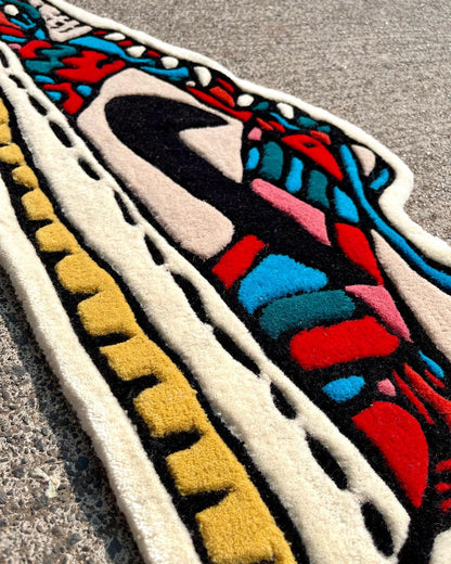 Parra Dunks Sneakers Custom Rug by Tuftplace