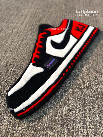 Jordan 1 Sneaker Custom Rug by Tuftplace