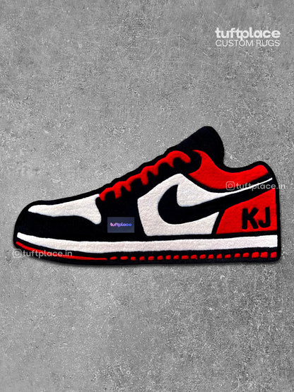 Jordan 1 Sneaker Custom Rug by Tuftplace