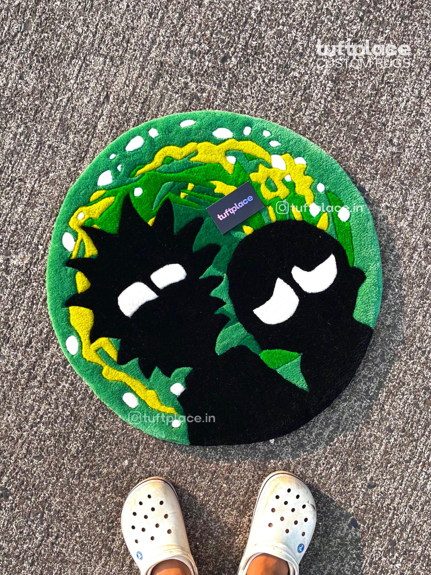 Wubba Lubba Dub Dub Custom Rug by Tuftplace