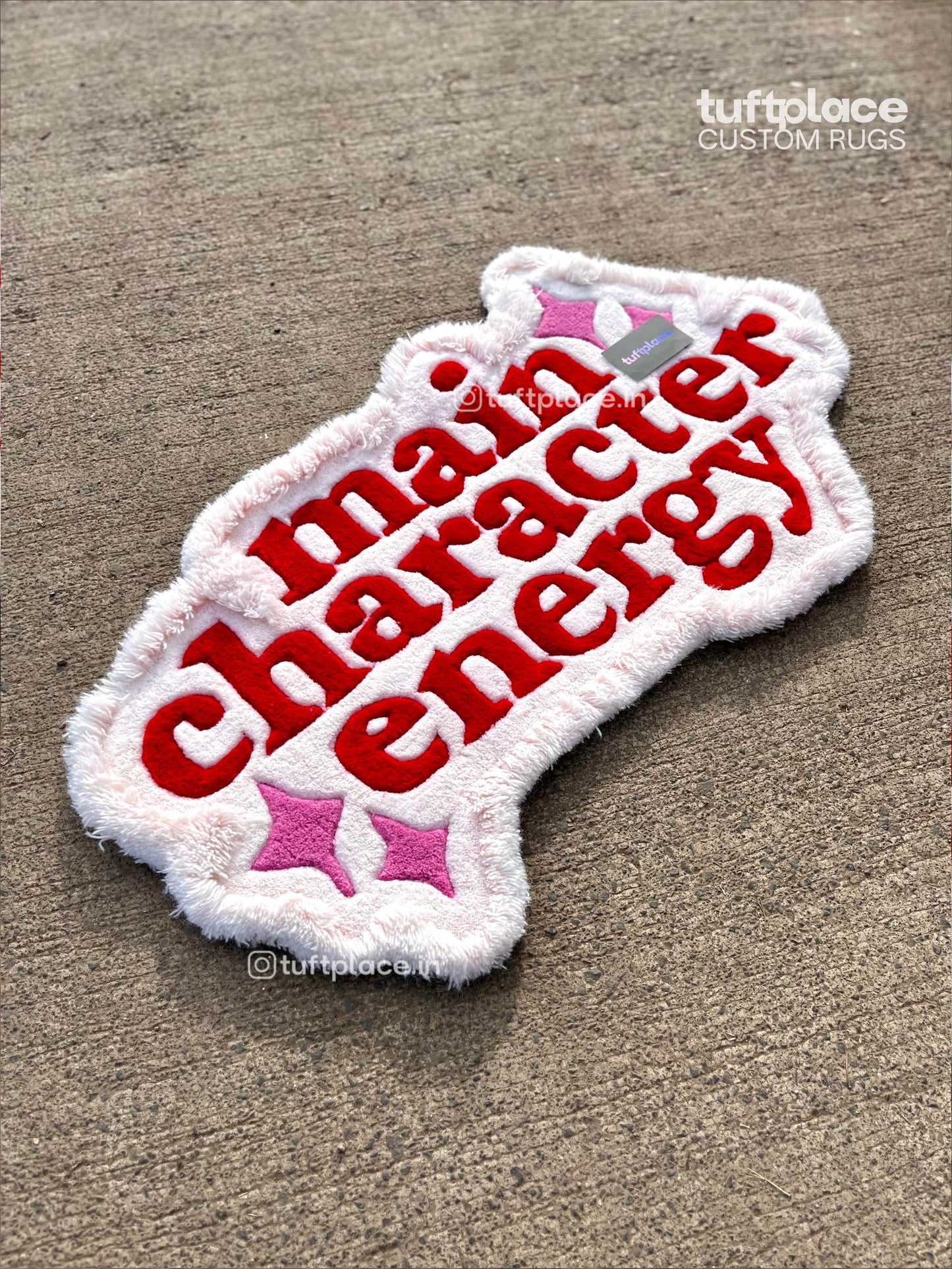 Main Character Energy Custom Rug by Tuftplace