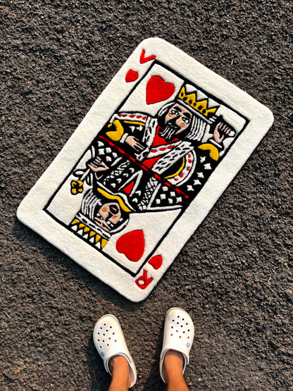 Playing Card Custom Rug by Tuftplace