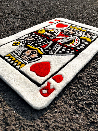 Playing Card Custom Rug by Tuftplace