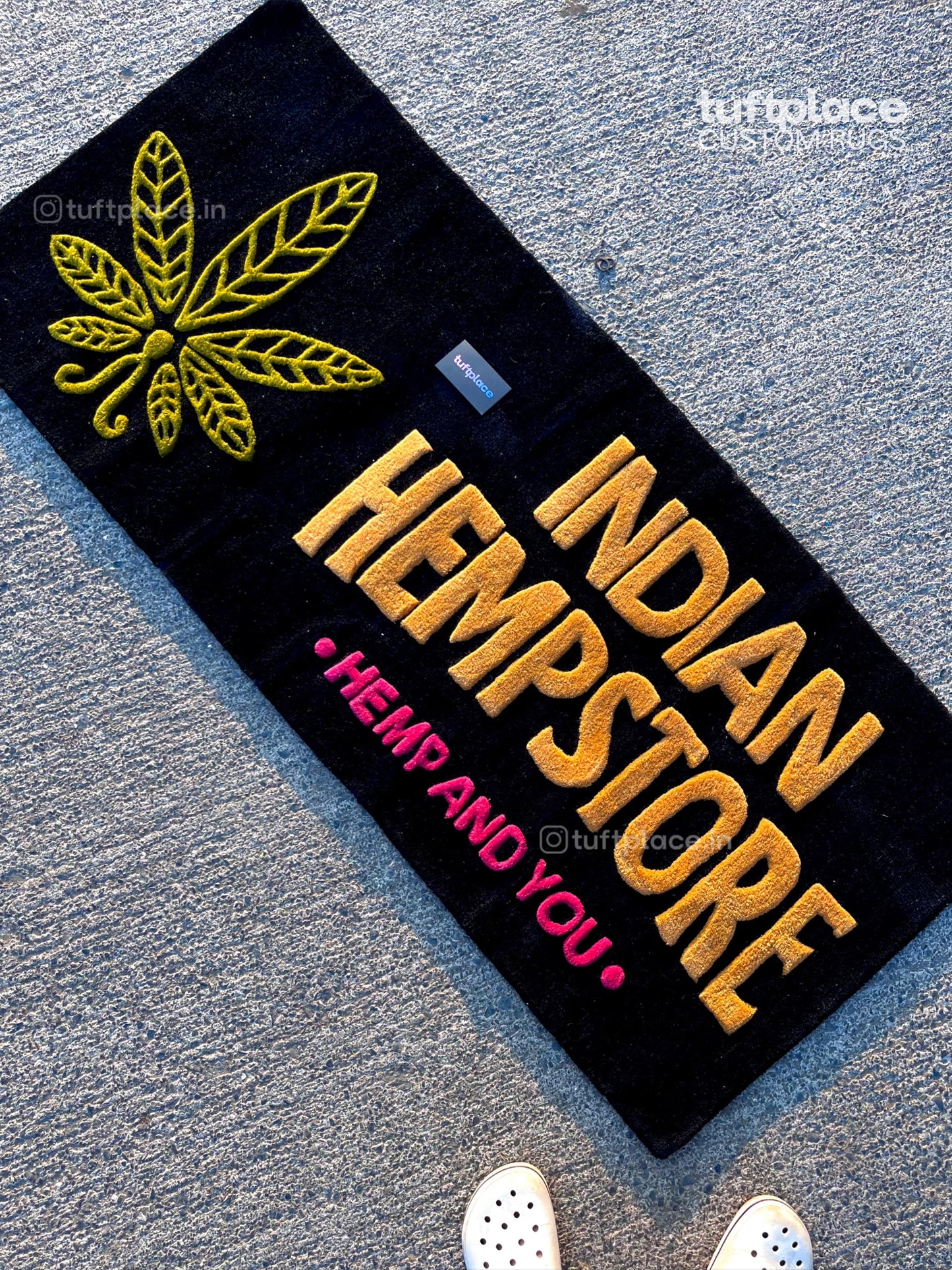 Indian Hempstore Custom Rug by Tuftplace