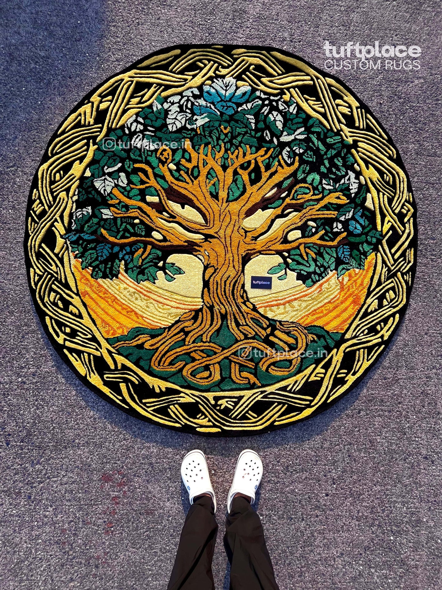 Mystical Tree Custom Rug by Tuftplace