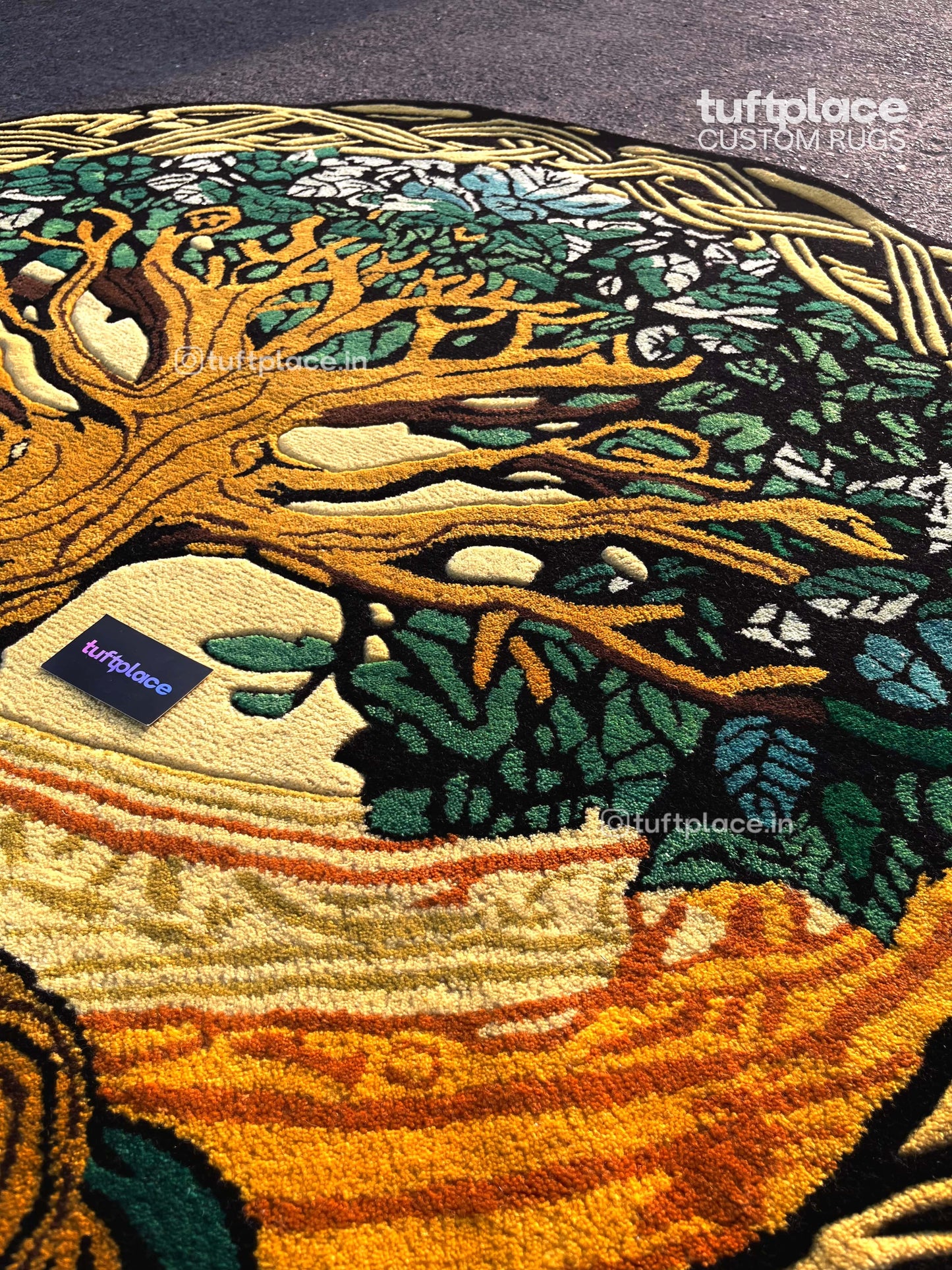 Mystical Tree Custom Rug by Tuftplace