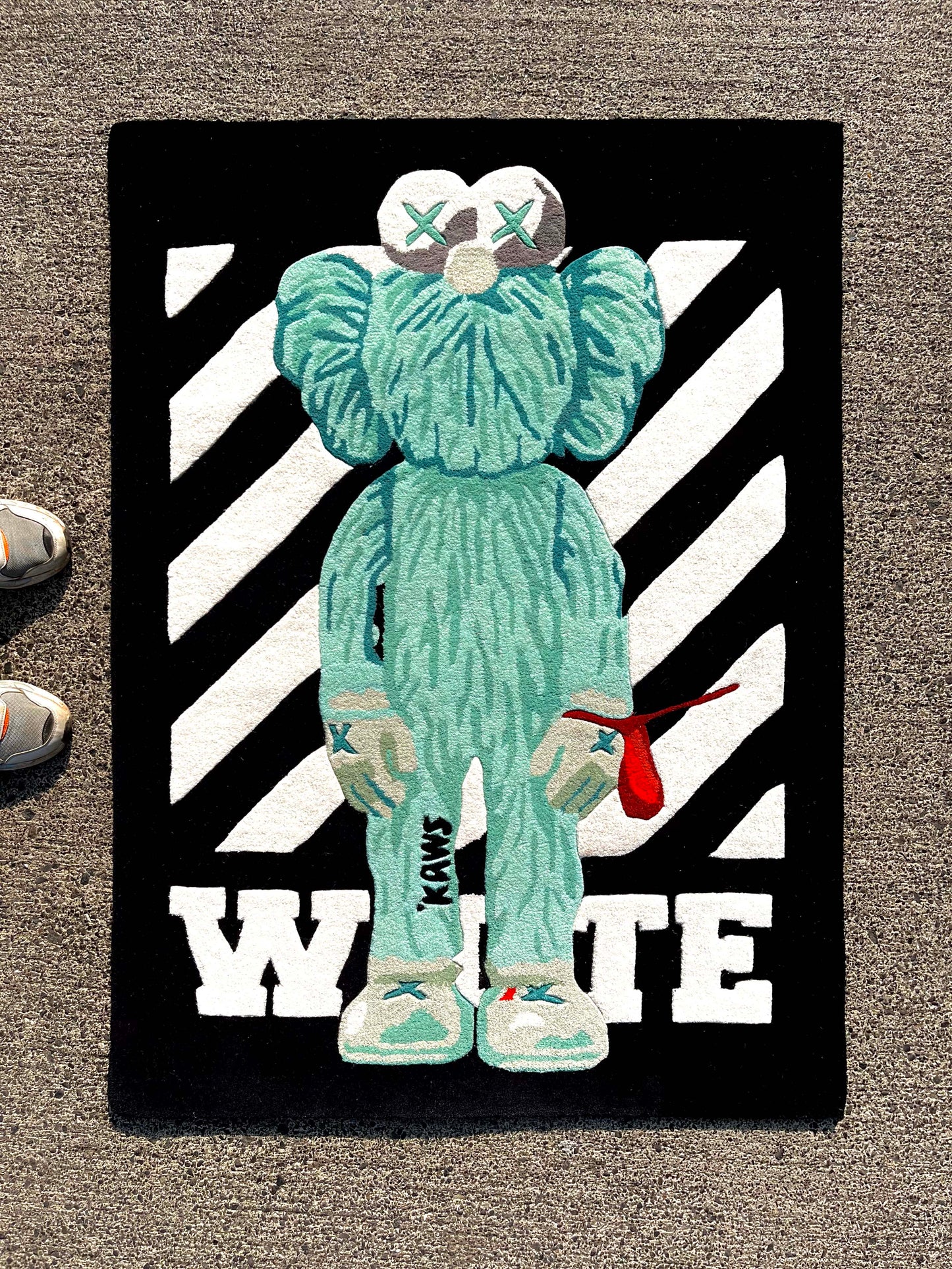 Hypebeast Art Custom Rug by Tuftplace