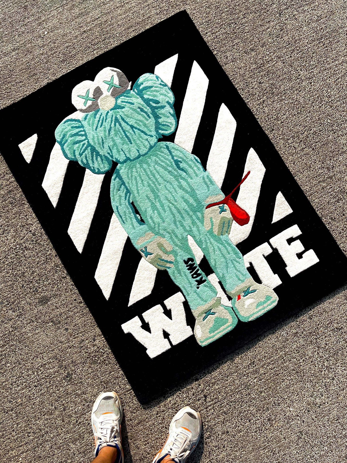 Hypebeast Art Custom Rug by Tuftplace