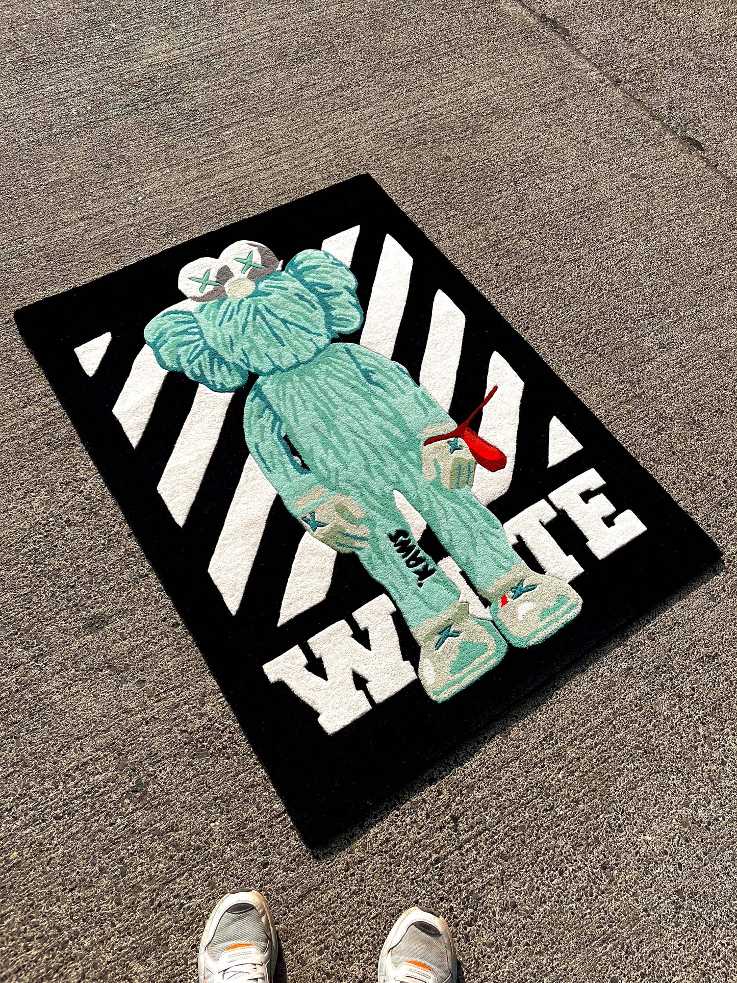 Hypebeast Art Custom Rug by Tuftplace