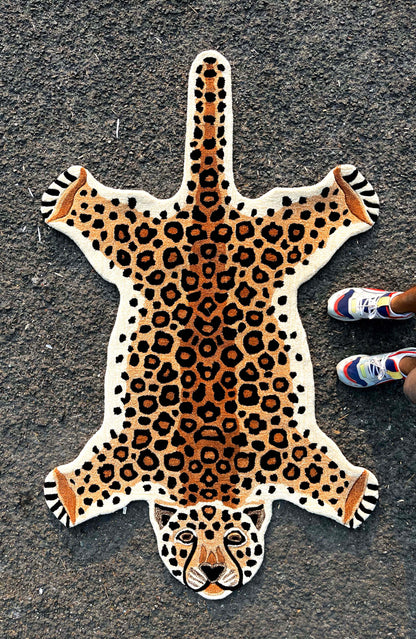 Leopard Custom Rug by Tuftplace