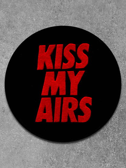 Kiss My Airs Circle Custom Rug by Tuftplace