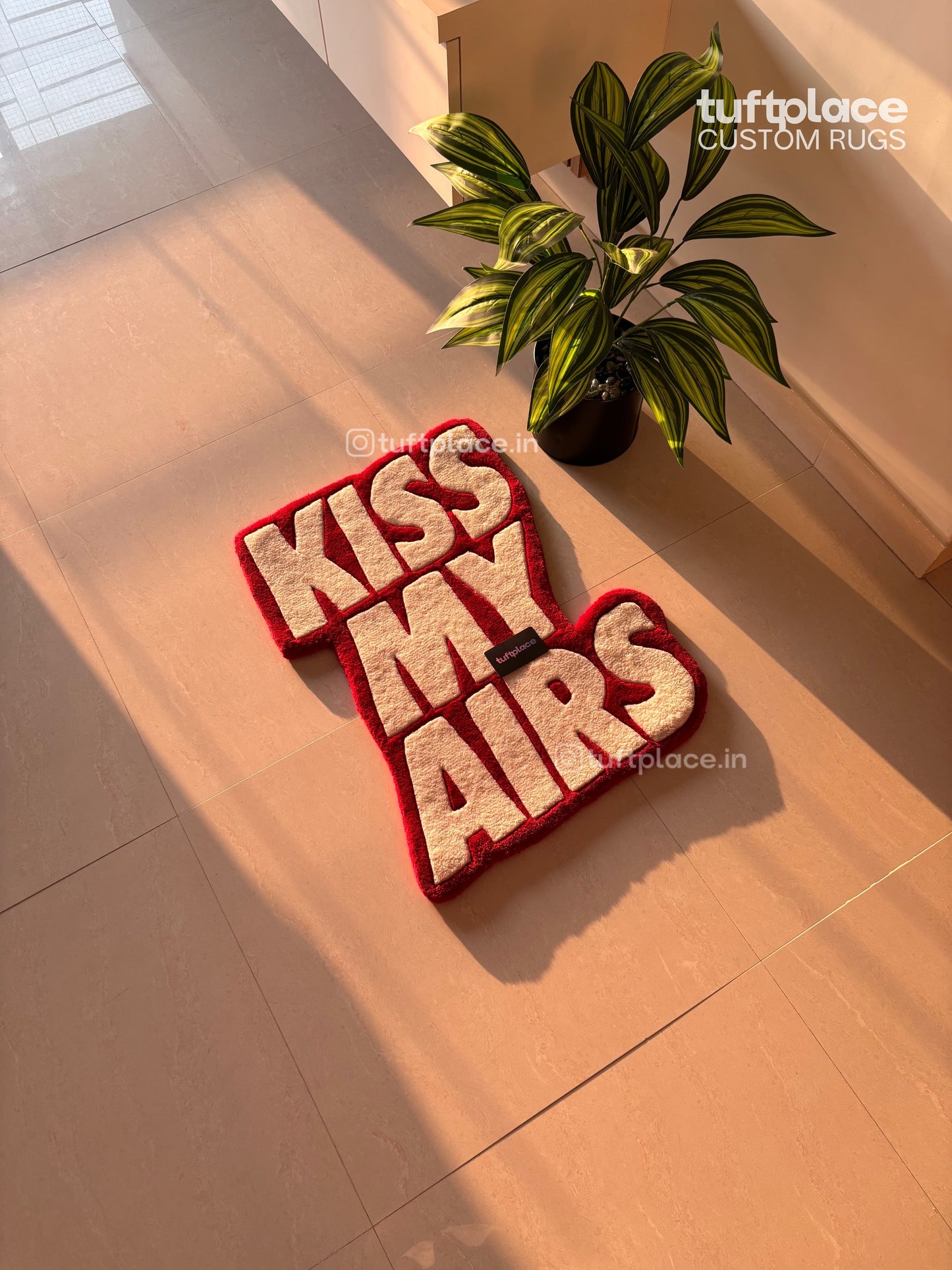 Kiss My Airs Custom Rug by Tuftplace