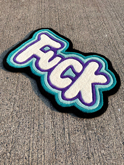 F*ck Custom Rug by Tuftplace