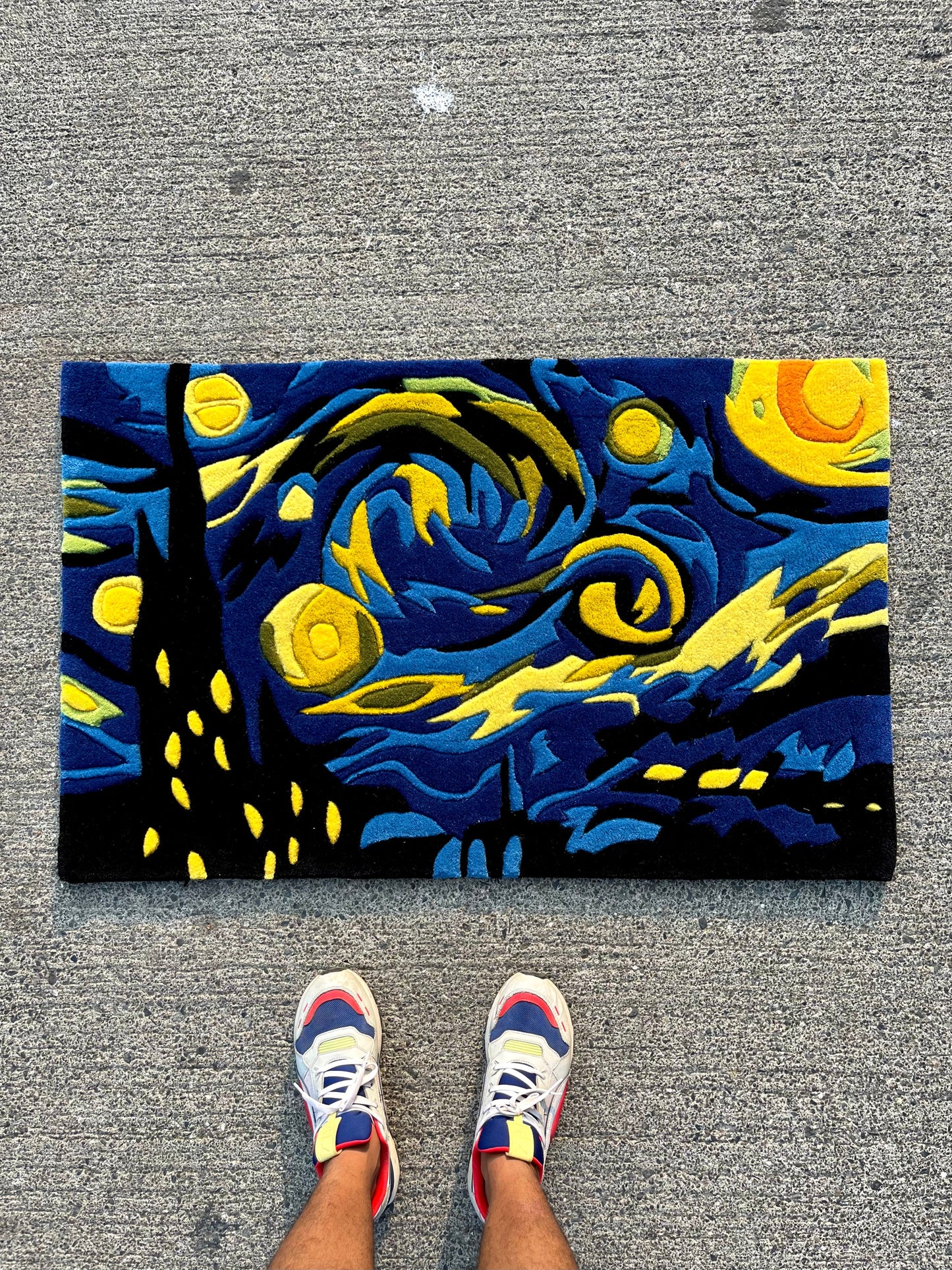 Starry Night Custom Rug by Tuftplace