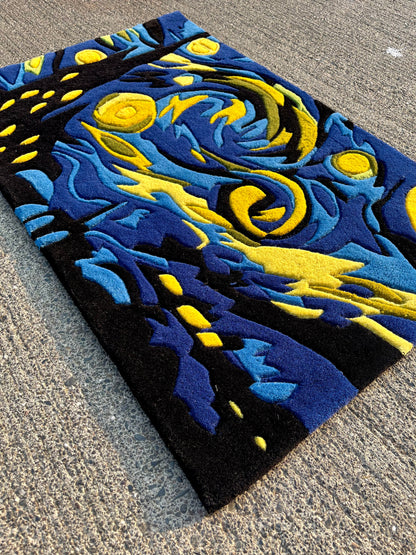 Starry Night Custom Rug by Tuftplace