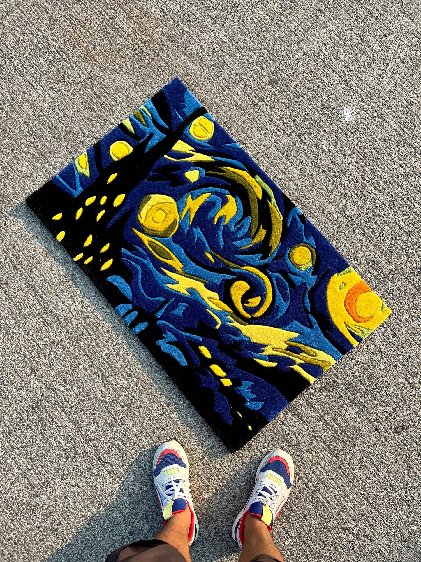 Starry Night Custom Rug by Tuftplace