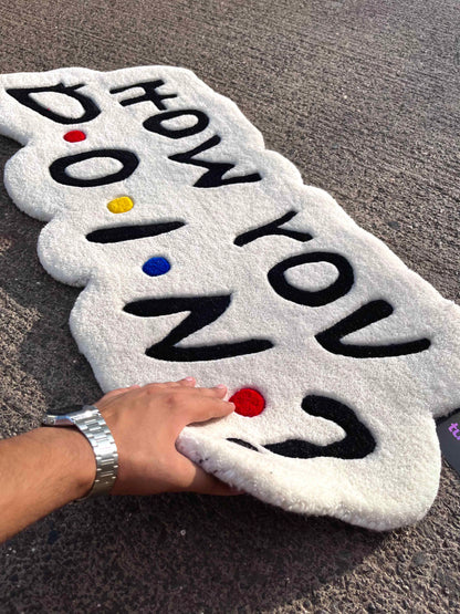 How You Doin Custom Rug by Tuftplace