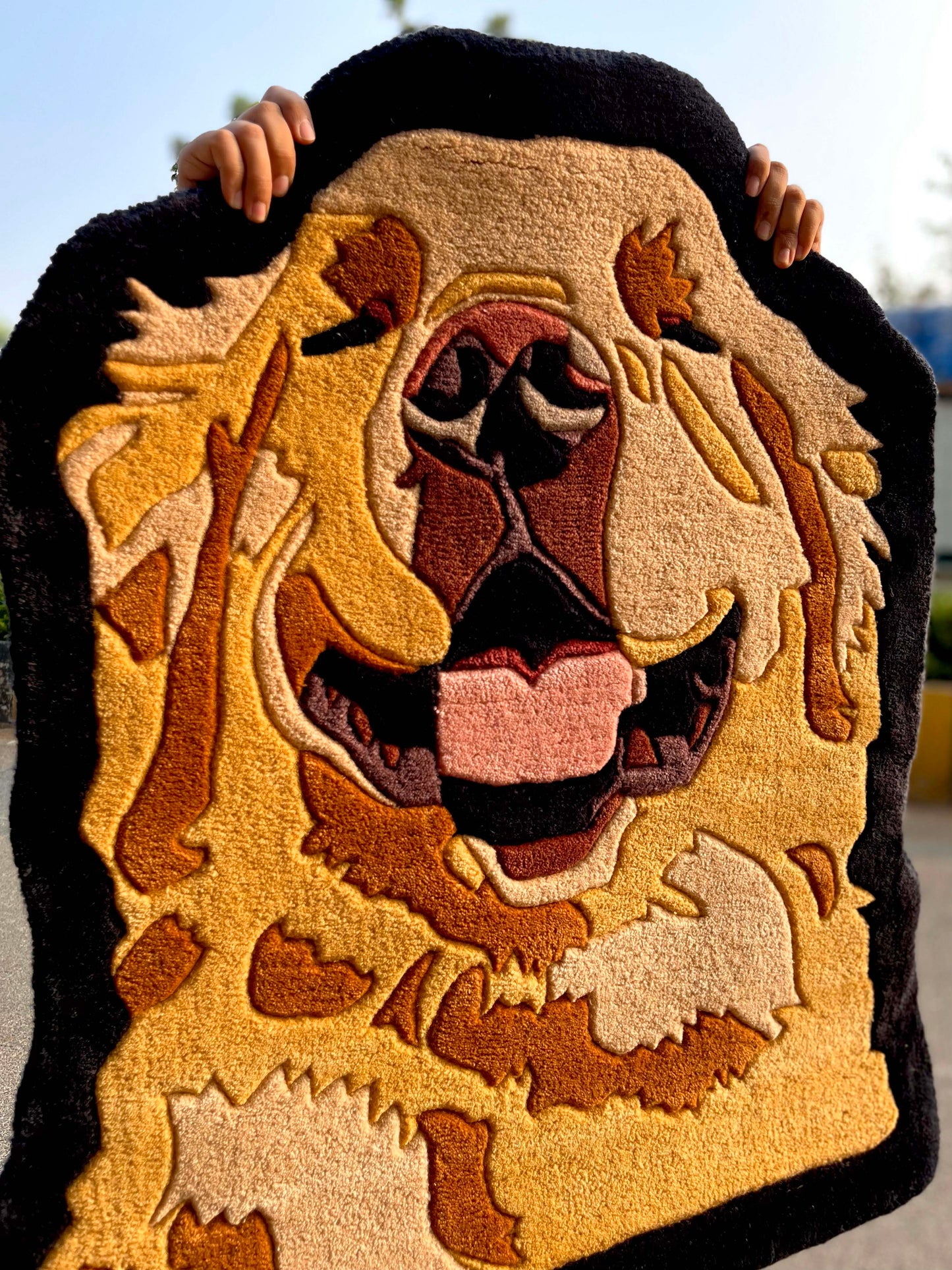 Doggo Custom Rug for Soharshi by Tuftplace