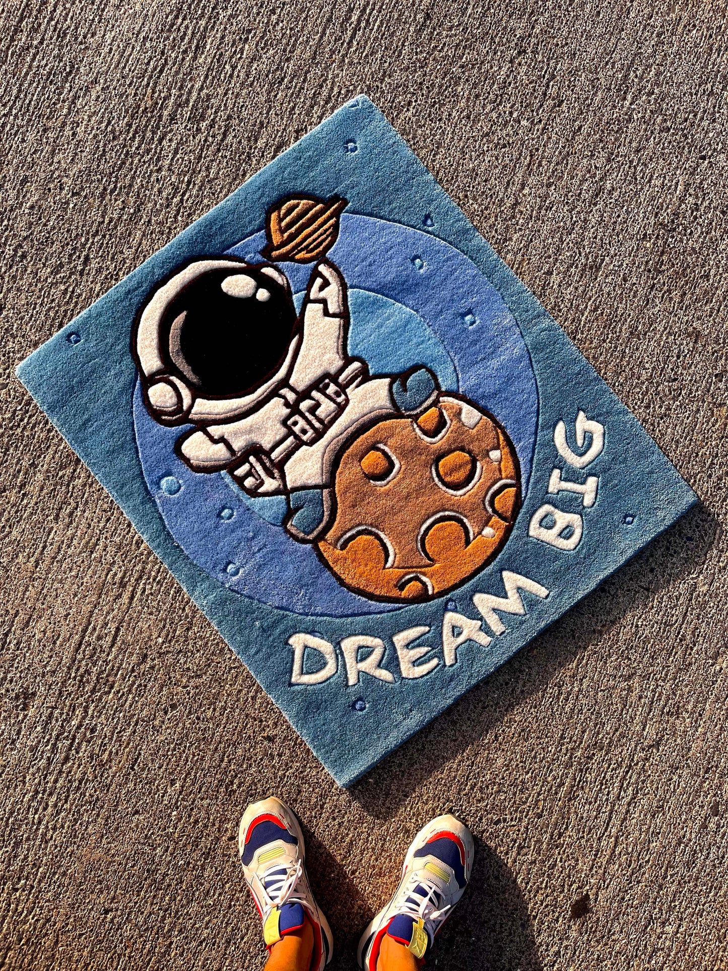 Astronaut Custom Rug by Tuftplace