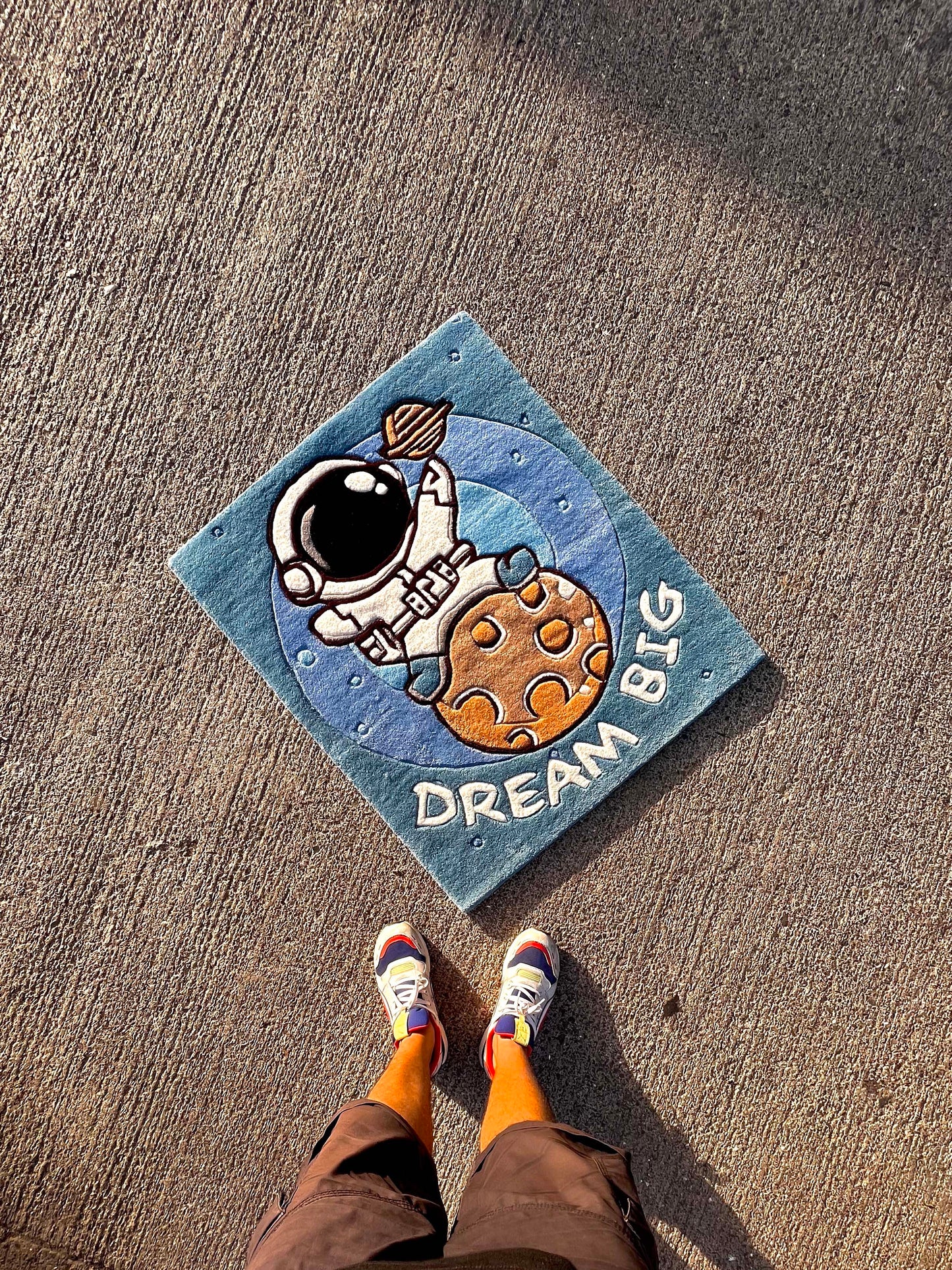 Astronaut Custom Rug by Tuftplace