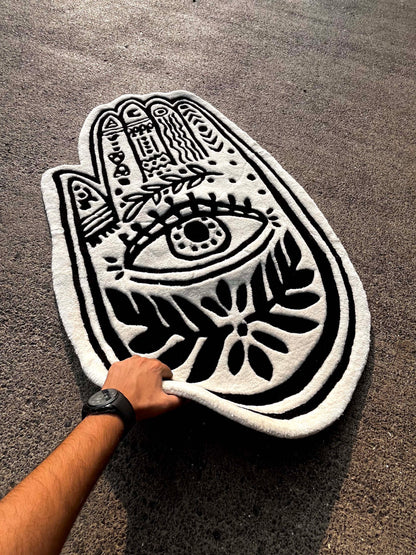 Hamsa Custom Rug by Tuftplace