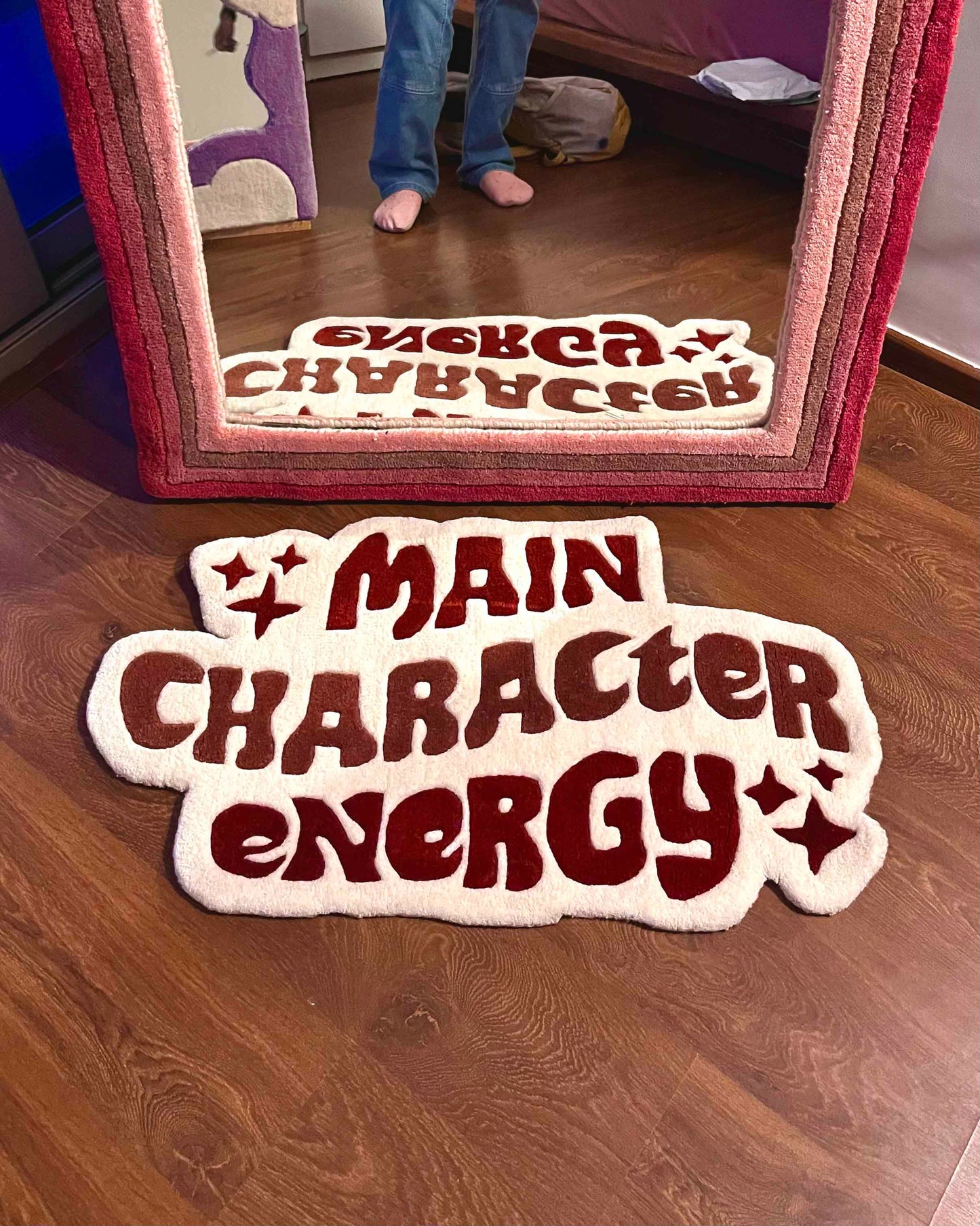 Main Character Energy Custom Rug by Tuftplace