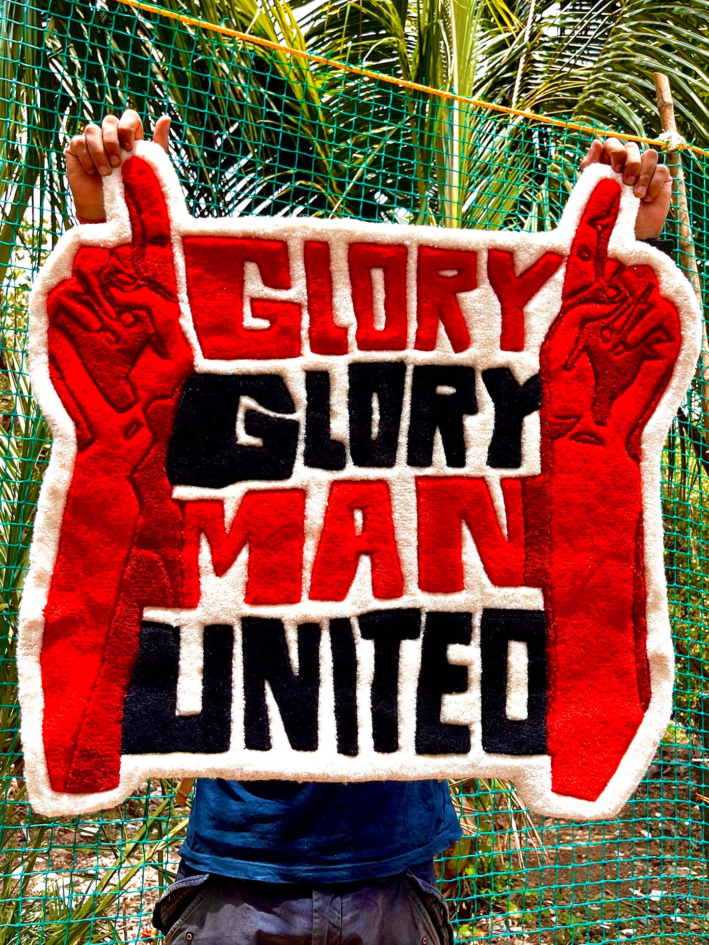 Man Utd GGMU Custom Rug by Tuftplace