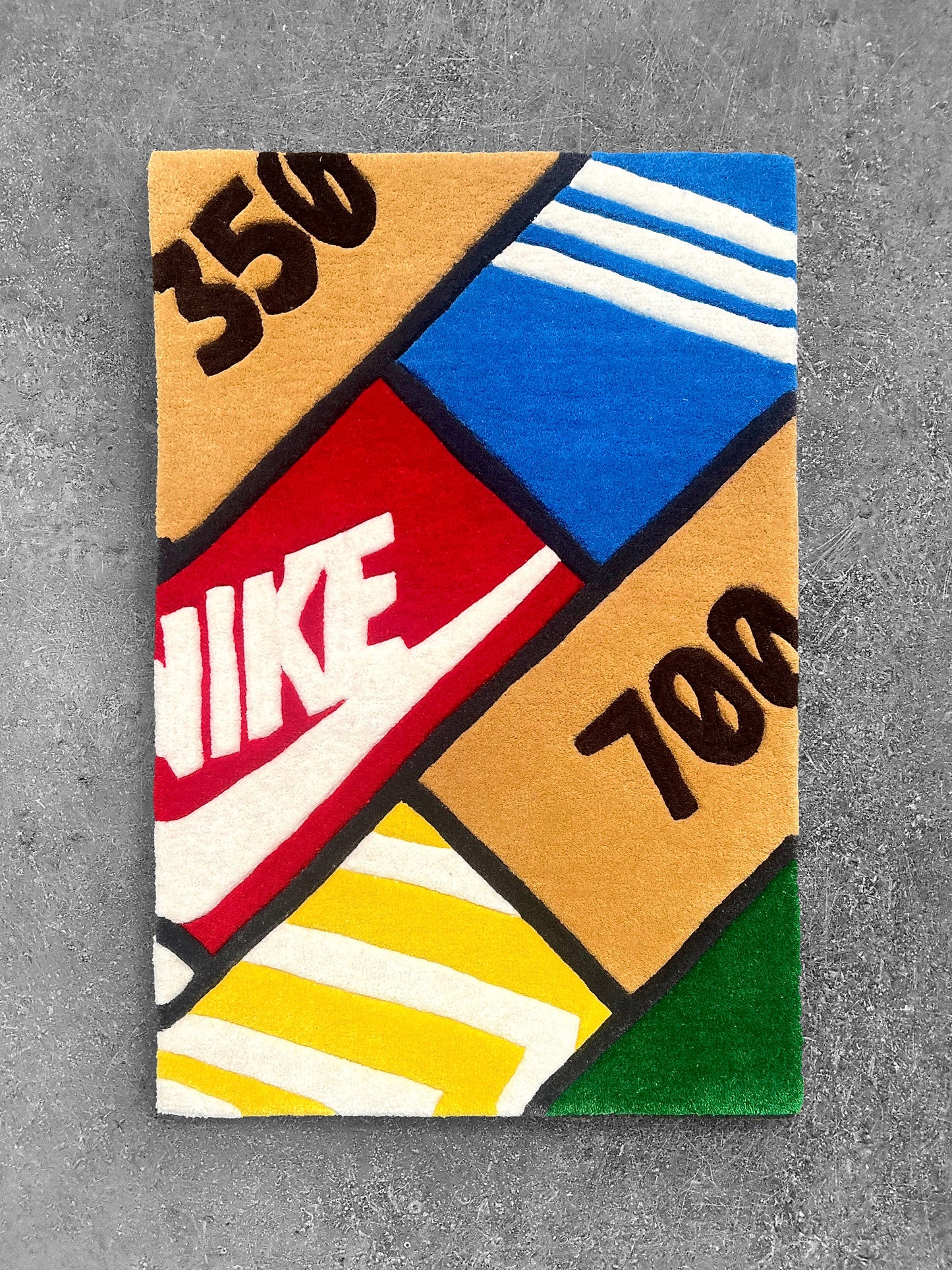 Mini Sneakerbox Custom Rug by Tuftplace