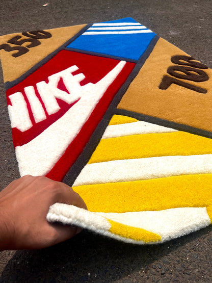 Mini Sneakerbox Custom Rug by Tuftplace