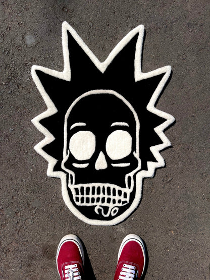 Rick Skull Custom Rug by Tuftplace