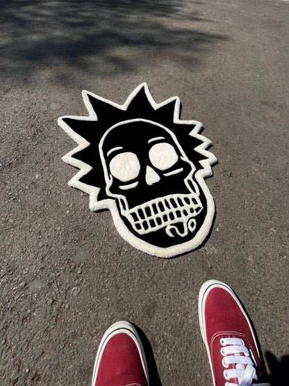 Rick Skull Custom Rug by Tuftplace