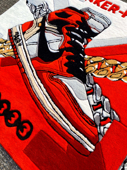 Sneakerhead Art Custom Rug by Tuftplace