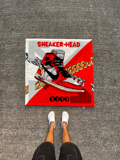 Sneakerhead Art Custom Rug by Tuftplace