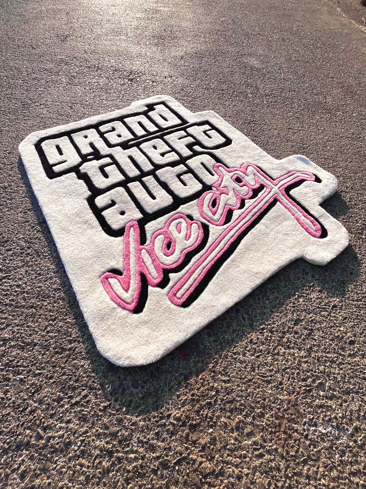 GTA VC Custom Rug by Tuftplace