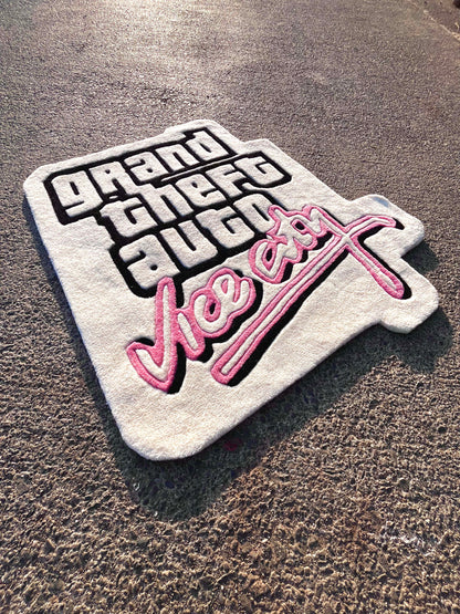 GTA VC Custom Rug by Tuftplace