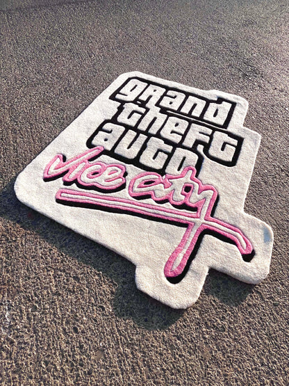 GTA VC Custom Rug by Tuftplace