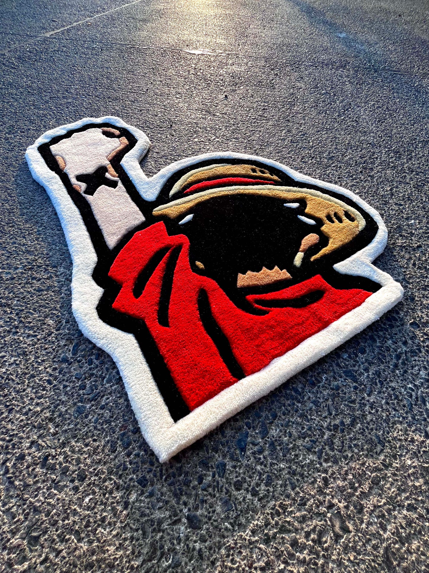 I'm Luffy Anime Custom Rug by Tuftplace