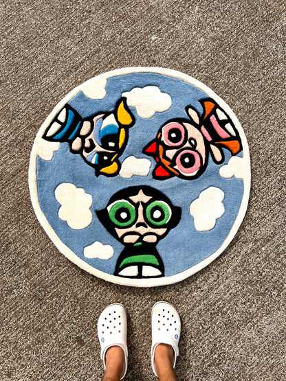 PowerPuff Custom Rug by Tuftplace