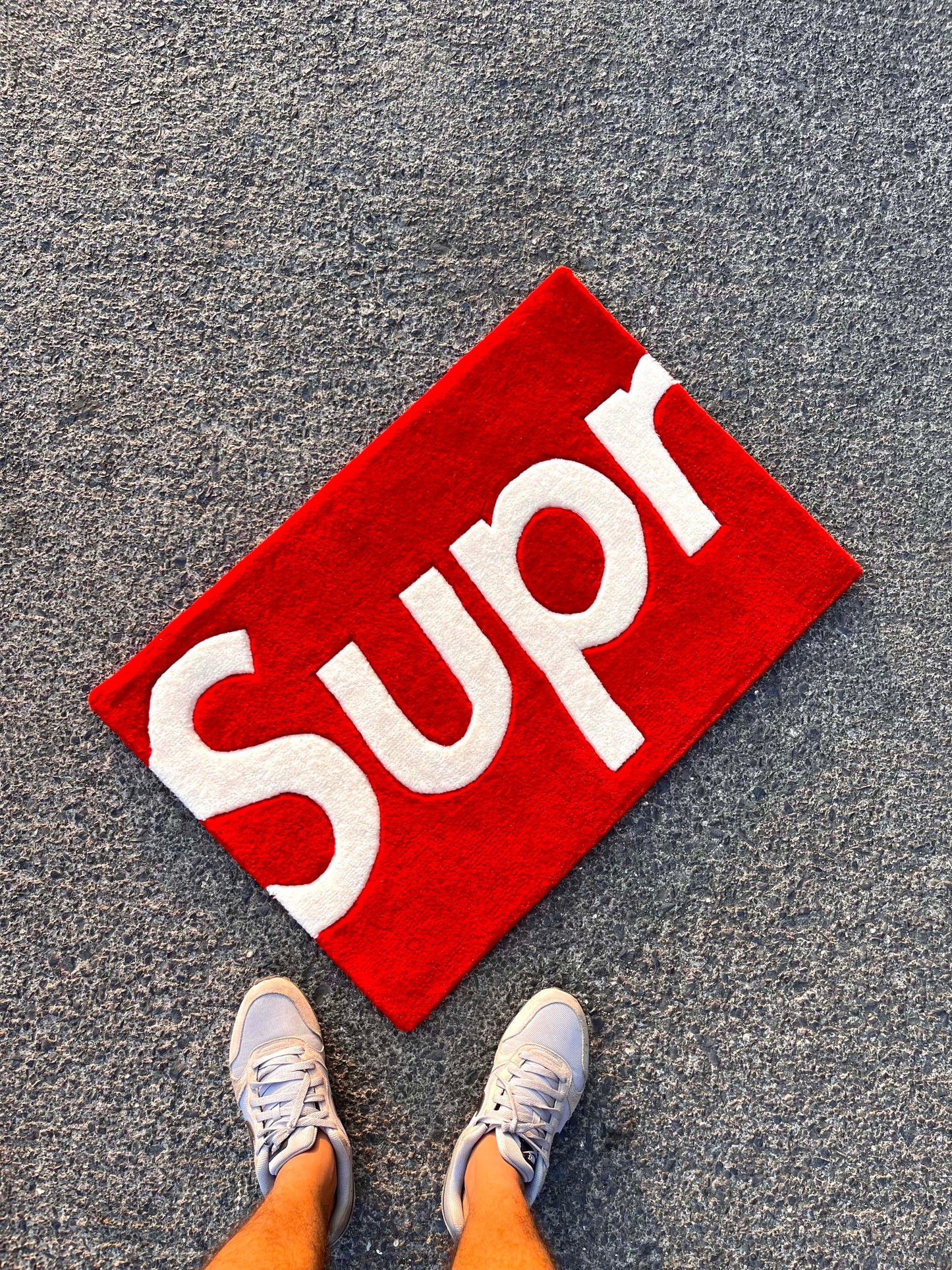 Supr Hype Brand 02 Custom Rug by Tuftplace