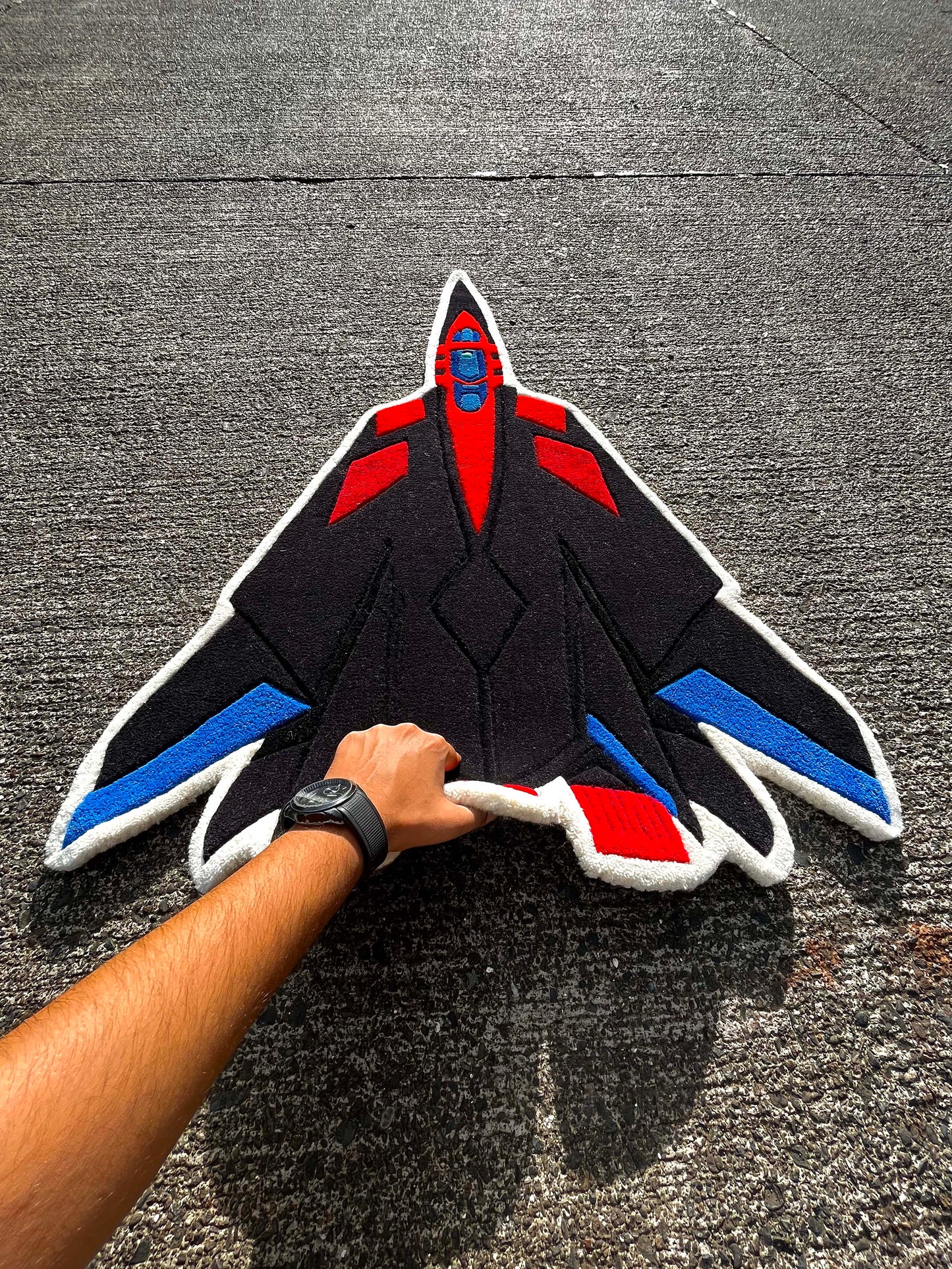 SwatKat Jet Custom Rug by Tuftplace