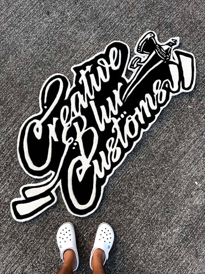 Creative Customs Logo Rug by Tuftplace