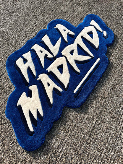 Hala Madrid Custom Rug by Tuftplace