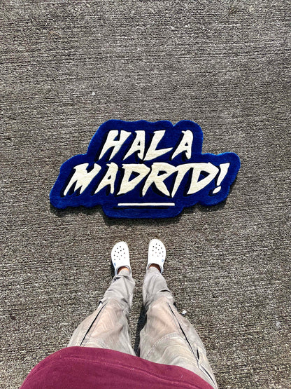 Hala Madrid Custom Rug by Tuftplace