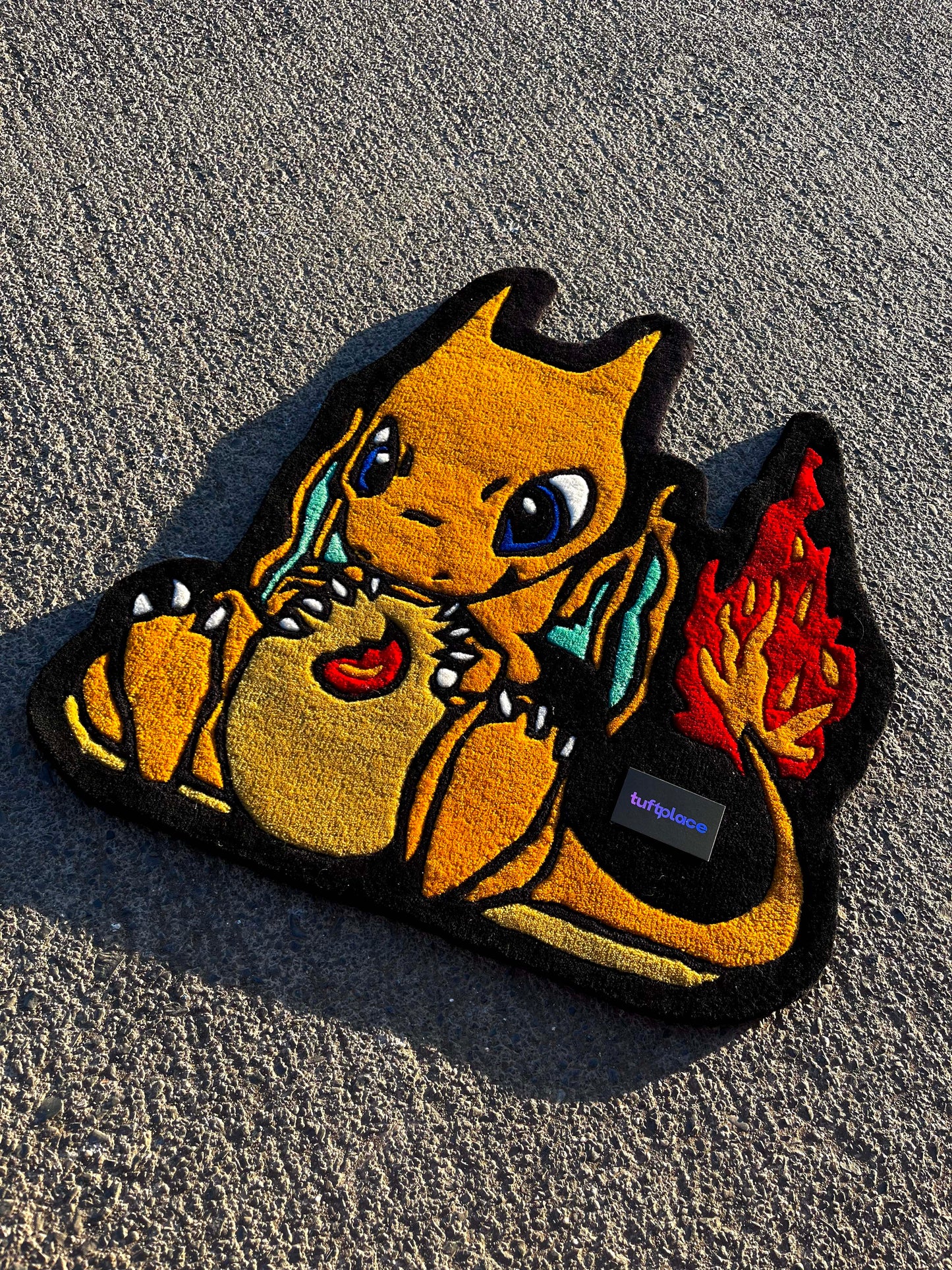 Poke BabyZard Custom Rug by Tuftplace