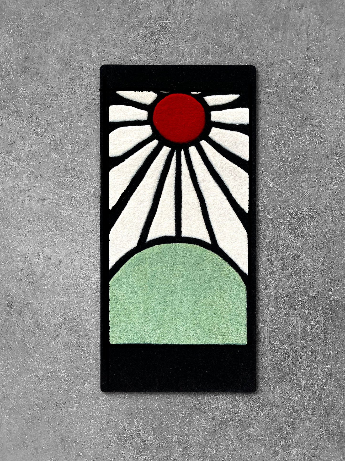 Hanafuda Earring Custom Rug by Tuftplace