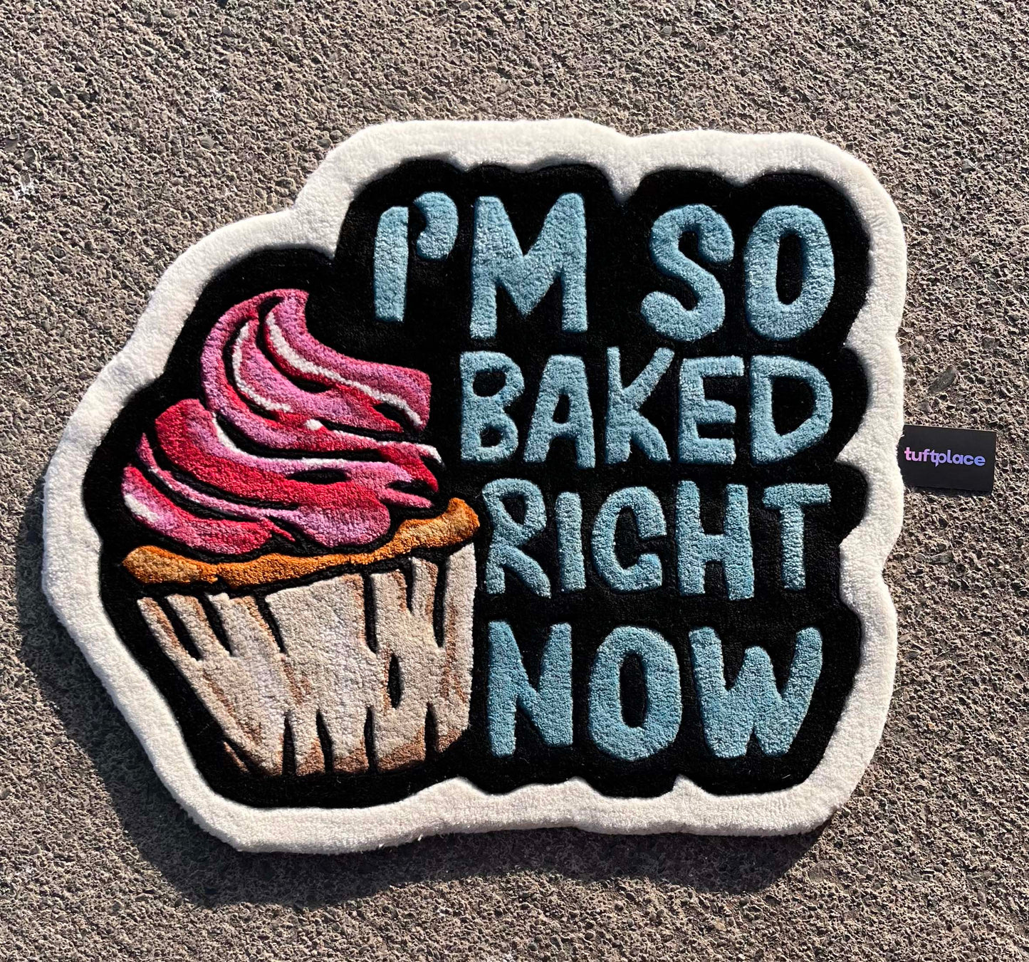 I'm So Baked Custom Rug by Tuftplace