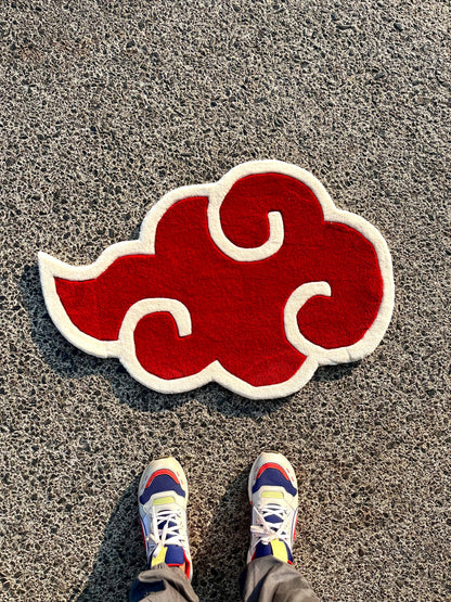 Akatsuki Cloud Custom Rug by Tuftplace