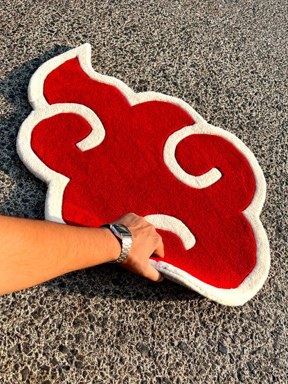 Akatsuki Cloud Custom Rug by Tuftplace