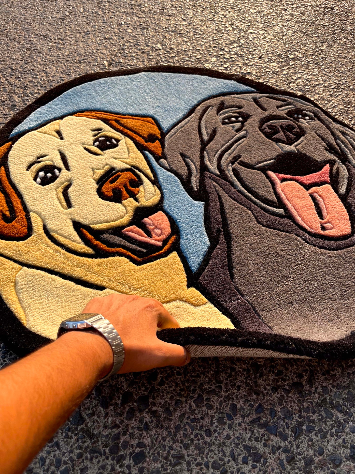 PawFect Doggo Custom Rug by Tuftplace